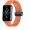GIOPUEY Cinturini Compatibile con Honor Band 9, Morbido Silicone Cinturino [Resistente all'Usura] [Traspirante] - Orange