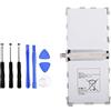 AKKEE T9500C T9500E Tablet Batteria per Samsung Galaxy Tab Pro 12.2 SM-T900 SM-T905 SM-P900 SM-P901 SM-P905 T9500U 3.8V 36.10Wh 9500mAh with Opening Tools