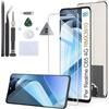 RongZy LCD Schermo per Realme C65 4G RMX3910 Display di Ricambio Touch Screen Digitizer Parti di Riparazione per Realme 14X 5G LCD Display con Strumenti (Nero 6.67)
