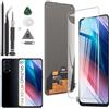RongZy LCD Display per 6.43 Oppo Find X3 Lite 5G / Reno5 5G CPH2145 Schermo LCD Touch Screen Assemblea Sostituzione di Vetro Digitalizzatore con Strumenti(Nero)