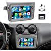 CAMECHO [4+64G] Android 15 Carplay Autoradio per Alfa Romeo MITO 2008-2016, Wireless Carplay Android Auto Nav, 7 Pollici 2 Din Stereo con Bluetooth WiFi FM/RDS Mirror Link EQ GPS +Canbus +Mic