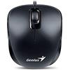 Genius DX-110 PS/2 Optical 1000DPI Ambidextrous Black - mice (PS/2, Office, Pressed buttons, Wheel, Optical, 1000 DPI)