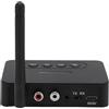 VBESTLIFE Trasmettitore Ricevitore Audio Bluetooth 5.1, Adattatore Audio HiFi Bluetooth 2 in 1 con Ottico AUX, Funzione NFC, per Audio Domestico e Stereo per Auto, con