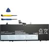 szyuya L22M4PF0 L22D4PF0 L22M4PF0 L22D4PF0 L22M4PF1 L22C4PF0 Batteria per computer portatile Lenovo Yoga Slim 6-14IAP8 6-14IRP8 6-14APU8 6-14IRH8 7-14IMH9 Serie L22 C4PF1 5B11J63619 SB11N45296