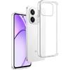 REY Cover in Gel TPU Trasparente per OPPO A3 4G/5G - A3X 4G/5G - A40 4G - A60 5G - A5i, Ultra Sottile 0,33 mm, Morbido Flessibile, Custodia Silicone