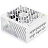 GAMEMAX GXPRO 750G WH Alimentatore PC 750W completamente modulare, ATX3.1 PCIe5.1 con connettore 12V-2x6, 80 Plus Gold, 105°C Condensatori giapponesi, 7 circuiti di protezione, 10 anni, bianco