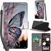 PHINIENLAND Cover per Google Pixel 7A Case PU Pelle Custodia [Kickstand] [Chiusura magnetica] [Slot per Schede], Portafoglio Flip Custodia per Pixel 7A,Farfalla