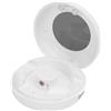 Gugxiom Custodia di Ricarica Smart Ring, Porta di Ricarica Magnetica a Ricarica Rapida, Contenitore e Scatola di Ricarica Compatti, Batteria da 200 MAh, Ricarica Anello 10 Volte,