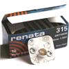 Best Price Square 1 x Renata 315 Swiss Made batteria a bottone al litio SR716SW