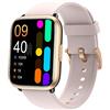 HOAIYO Smart Watch da donna, schermo da 1,8 pollici con cardiofrequenzimetro SpO2, monitoraggio del sonno, 200 quadranti, impermeabile fino a 5 atm, 110, orologio sportivo fitness per Android iOS