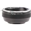 FOTGA EOS-FX - Adattatore per obiettivo Canon EOS EF EF-S compatibile con fotocamera Fujifilm Fuji X-Mount Convertitore su X-H2, X-H2S, X-T5, X-T4, X-E4, X-T200, X-T100, X-A20, X-T30 II, X-T20,