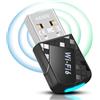 Pixelure Adattatore AX900Mbs Bluetooth 5.4 WLAN Stick WiFi6 per PC, Plug and Play 5,8 GHz/2,4 GHz Win10/11