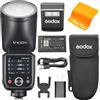 Godox V100-S V100 S TTL Flash per Fotocamera Sony, Godox V1PRO-S Aggiornato, 100 W con Schermo OLED e SU-1, 2,4 G HSS 1/8000s Agli Ioni di Litio 7,2 V/2980 mAh
