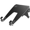 Ergounion - Supporto VESA per computer portatile, 100 x 100 mm vesa laptop adapter for monitor arm, supporto laptop e tablet fino a 17,6, colore: Nero