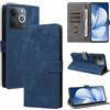 BELLA BEAR Cover Realme Note 70T 4G/70 4G, [Tecnologia di Blocco RFID] Custodia per Realme Note 70T 4G/70 4G, Custodia Realme Note 70T 4G/70 4G con [Supporto Scheda] [Funzione Kickstand]-Blu