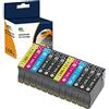 OGOUGUAN 12 cartucce d'inchiostro compatibili con Epson 503 XL 503 per Expression Home XP-5200 XP-5205 Workforce WF-2960DWF WF-2965DWF WF-2960 WF-2965