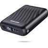 GOTOBI Batteria da 18400 mAh per gilet riscaldato, Power Bank da 12 V/5 V con display a LED e uscita DC/USB/Type-C per giacche riscaldate, gilet, felpe con cappuccio, ricarica rapida