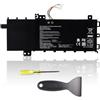 OPAHUTER B21N1818-1 C21N1818-1 Batteria sostitutiva per laptop ASUS VivoBook 15 F512FJ F512FL F512UA X512FA X512FB X512FJ X512FL X512JP F512FA F512DA F512JA X512D X512DA X512J X512JA F512FB 2ICP7/54/83 37Wh