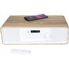 Thomson Micro-chaîne Bluetooth - THOMSON - Blanche et Noire - Radio FM/CD/MP3/USB, 60W, Égaliseur