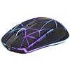 Rii Mouse wireless RM200 con LED di 7 colori, 1600 DPI, 5 tasti, compatibile con PC, laptop, Smart TV Box Android