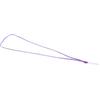 System-S Cordino da Collo con Passante in Viola per Smartphone Lettore MP3