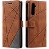 SONWO Cover per Realme 6 / Realme Narzo/Realme 6S, Flip Caso in PU Pelle Case Cover Portafoglio Custodia per Realme 6 / Realme Narzo/Realme 6S, [Kickstand] [Slot per Schede], Marrone