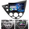 NHOPEEW 4+64G Radio Auto per Ford Focus 1998-2004 - Radio Android da 9 Pollici con Senza fili Carplay e Android Auto - Mirror Link 32EQ DSP Schermo Diviso + Telecamera di Retromarcia & Microfono