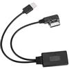 Bediffer Cavo Adattatore USB AUX, Cavo Adattatore o Bluetooth Radio Stereo MP3 per Auto 8T 4F A8 4E 7L AMI MMI 2G