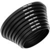 Trpoey Set di 9 adattatori per filtri, 9 pezzi, compatibili con Canon Nikon Sony Sigma Tamron, obiettivo fotocamera, filtro in metallo, anelli Step Up 37-49-52-55-58-62-67-72-77-82 mm