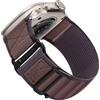 Bandsie Compatibile con Cinturino Apple Watch Ultra 3 49mm 46mm 45mm 44mm Donna Uomo - Alpine Loop Nylon Traspirante Sportivo Cinturino per iWatch Series 11 10 9 8 7 6 5 4 Ultra 2 SE 3, Viola Scuro
