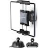 OHLPRO 2-in-1 Supporto Tablet Muro Porta Tablet, Rotazione a 360° Ventosa + Base con Trapano Morsetto Metallico Supporto iPad Muro Compatibile con 5-13 Pollici iPad Pro/Mini, Galaxy Tab, Surface Pro