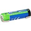 Akkuman.de Akkutechnik vom Fachmann Batteria AA Mignon 1,2 V 2700 mAh NiMH con bandiera saldante U ricaricabile + bassa autoscarica