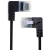 chenyang CY Cat6 Cavo Ethernet ad angolo destro, ultra sottile, RJ45, cavo di rete UTP, Cat6a, Cavo Patch LAN per: Laptop, Router, TV Box, 25 cm