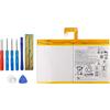 Vvsialeek L16D2P31 Batteria di ricambio compatibile per Len ovo Tab 4 10.1 TB-X304F TB-X304L Len ovo Tab 4 10 Plus TB-X704F TB-X704L