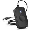 Wotbcg Mouse Jiggler & Auto Clicker, 2 in 1, movimento senza driver con interruttore on/off, non rilevabile, plug and play, simula i movimenti