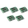TECNOULAB 5 pezzi Scheda di protezione batteria 3S 25A Li-ion 18650 BMS PCM con bilanciamento BMS PCM