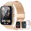Betatree Smartwatch Donna Uomo con Chiamate e Notifiche Whatsapp, 1,85 Orologio Digitale Fitness Contapassi,120+ modalità Sportivo Smart Watch con Monitor Sonno/Cardiofrequenzimetro per iOS Android