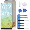 MP+ Schermo di ricambio A12 per Samsung Galaxy A12 SM-A125F, display LCD touch screen, digitalizzatore parti di riparazione con kit di strumenti