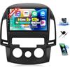 OiLiehu 6+128G 8 Core Android 13 Autoradio 2 Din Carplay Android Auto per Hyundai I30 2006-2011 Autoradio con Schermo 9 pollici con Mirror Link Bluetooth GPS FM RDS WiFi SWC DSP/EQ+Telecamera
