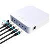 RGTTOTG Alimentatore UPS 8000mAh 28Wh batteria Li-ion uscita DC 24V/15V/12V/9V/5V per router, modem, LED, telecamera CCTV, smartphone