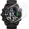 GIOPUEY Pellicola Protettiva per Garmin Descent Mk3i 51mm, [4 Pezzi] Vetro temperato Schermo Protezione Pellicola [Copertura Completa] [Anti-graffio] - Trasparente