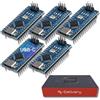 AZDelivery 5 x AZ-Nano V3 con connettore USB-C con Atmega328 CH340 già saldate, versione migliorata incluso e-book!