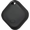 AXFEE Air Tracker Finder Tag, Compatibile con Apple Dov'è (solo iOS, NON per Android), Bluetooth Trova Oggetti per Chiavi/Bagagli/Valigie/Portafogli, Batteria Sostituibile -Nero