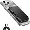 HASAIKA® Power Bank Magnetico, 5000mAh Ultra Sottile Magnetico PowerBank, Ricarica rapida USB-C per la serie iPhone 17/16 Pro Max/15 Pro/15/14/13/12