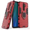 MaiJin LuluMain Compatibile con Redmi Note 8 PRO Cover, Custodia Armor Anello Cavalletto (Funziona con Il Supporto Magnetico per Auto) Case Paraurti per Xiaomi Redmi Note8 PRO (Rosso)