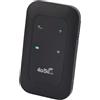 VELATEMOR Hotspot WiFi Portatile Sbloccato 4G LTE con Slot per Schede SIM - Nessun Router Mobile a Contratto per Viaggi, Batteria da 300 Mbps (10H) USB C, Collega 10 Dispositivi (2100 mAh)