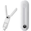 Ouitble Router Wi-Fi mobile 4G LTE USB WiFi modem USB dongle 150 Mbps portatile hotspot da viaggio con slot per scheda SIM supporta 10 utenti per casa viaggi