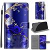 KENHONER Custodia per Huawei Mate 20 lite, Farfalla