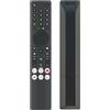 AULCMEET Télécommande vocale de remplacement Convient pour TCL Q6C, Q7C, C6K, C6KS, C7K, C8K, C9K, C71K, 55T8C, 65T8C, 75T8C, 85T8C, 98T8CQLED Mini LED Fernseher