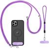 CACOE Cell Phone Neck Strap, 2 Pack - 1 Neck Strap Regolabile, 1 Cinturino da Polso, 2 Cuscinetti, Borsa a Tracolla Universale, Multifunzionale, Compatibile con la Maggior Parte degli Smartphone